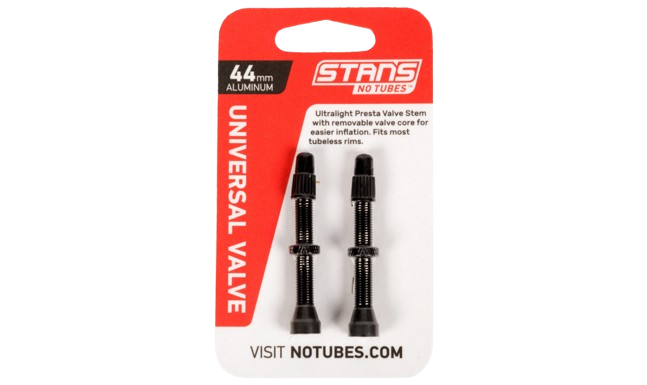 STAN'S Universale Tubelessventile 44mm für MTB Reifen | MTB Komponenten