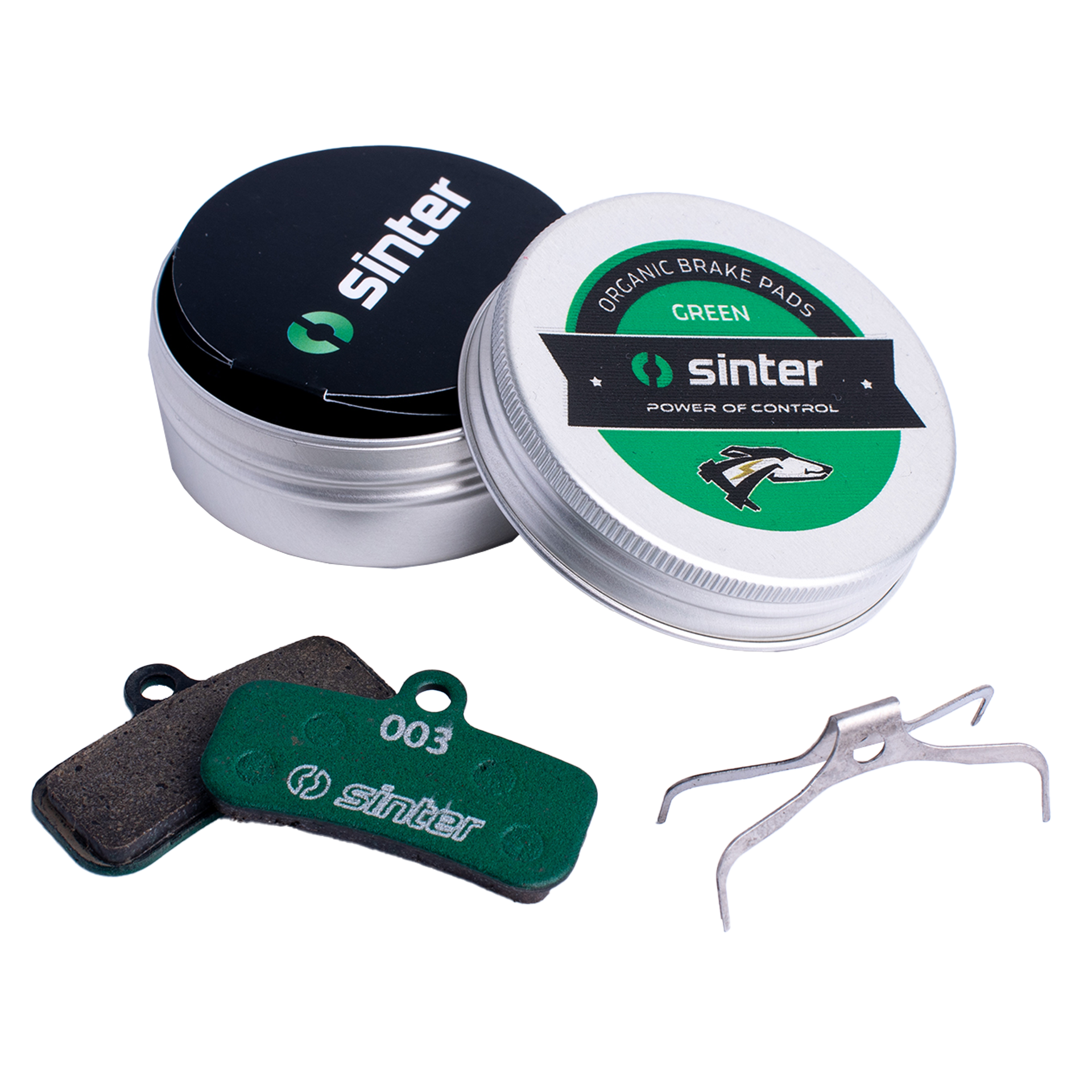 SINTER Scheibenbremsbeläge Shimano D | Grün