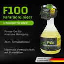 F100 Fahrradreiniger für die Pflege von MTB | MTB Komponenten