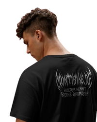 MONTIBIKE Unisex Oversized T-shirt // „Kultur Kennt Keine Bremsen"