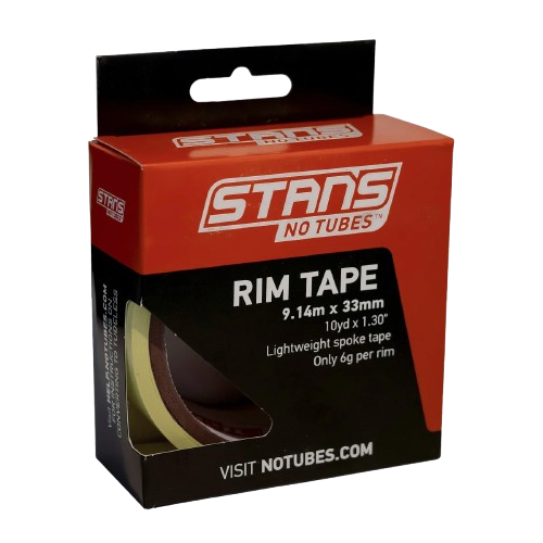 STAN'S Felgenband Klebeband Yellow Tape 9m x 33 mm